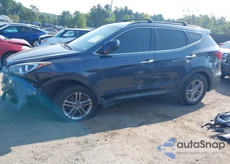 2017 Hyundai Santa Fe Sport 2.4L из США, поврежденный, VIN 5NMZUDLB4HH013748